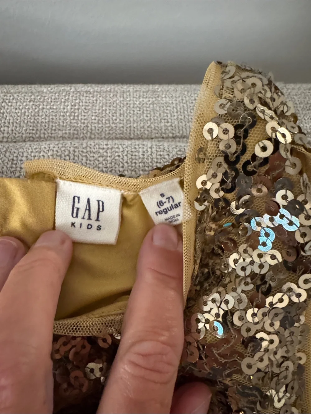 GAP sparkling gold